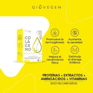 Suplementos GIOVEGEN Body Recomposition Profesional Proteínas+Aminoacídos+Vitaminas (Caja Amarilla)