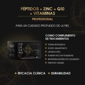 Suplementos GIOVEGEN Professional Péptidos+Vitaminas (Caja Negra)