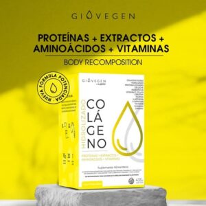 Suplementos GIOVEGEN Body Recomposition Profesional Proteínas+Aminoacídos+Vitaminas (Caja Amarilla)