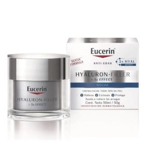 Eucerin Hyaluron Filler Crema Piel Mixta Noche 3X 50mL