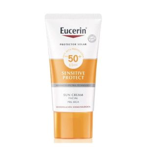 Eucerin Sunface Creme Sensitive Protect Piel Seca FPS50 50mL