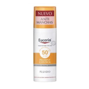 Eucerin Sunface Protector Solar Fluido Antiedad SPF50, 50mL